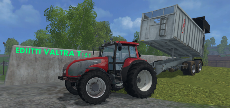 Tuommone ediitti...
Valtra T151 Ediitti. :-O
