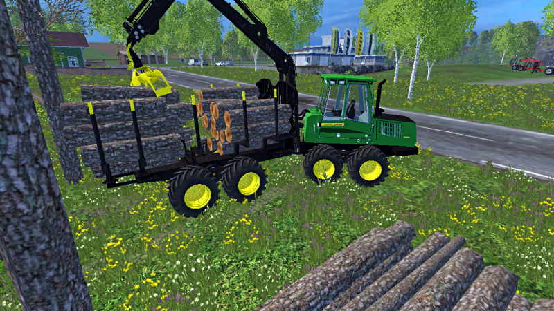 John deere 1110D
My private forwarder
