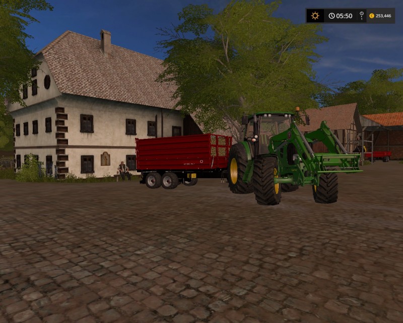 viljan ajoa johdeere 7530 ja tuhti ws 120
