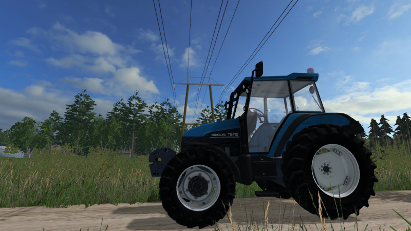 New Holland TS 110
Pitihän se kunnon tessu tähänkin peliin saaha. :D
