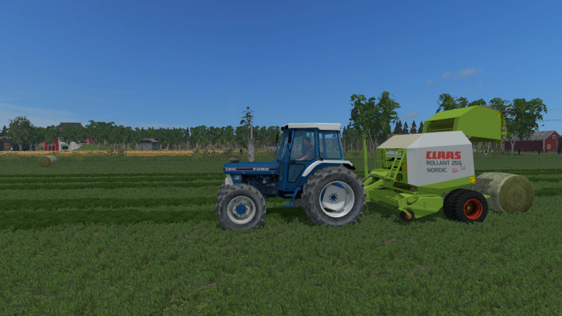 Paalaamassa
Ford 6810 ja Claassi.
