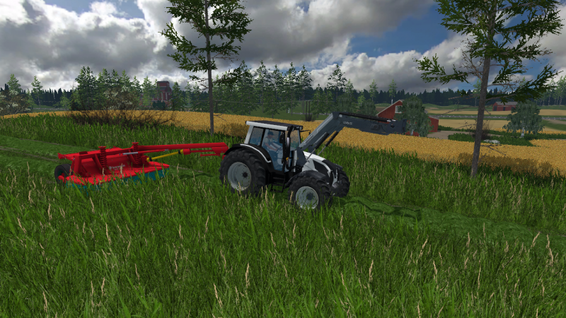 Valtra N143H
Niittopuuhia kolmossarjan ännällä.
