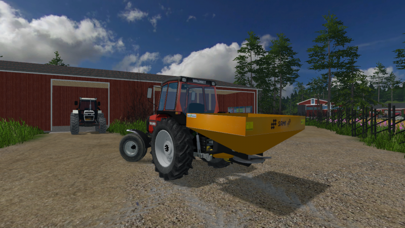 Valmet 405 & Sami 700
Ingametin tylsyyttäni tuonkin...
