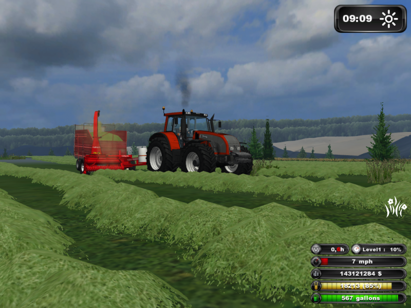 Rehuntekoa
Silppurointia Valtra t 162 Versulla
