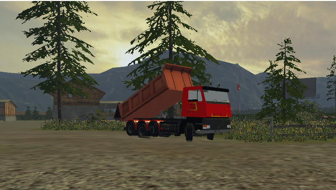 Sisu SM300
Susi-Sisu parkkiin, ja aamulla jatkamaan;)
