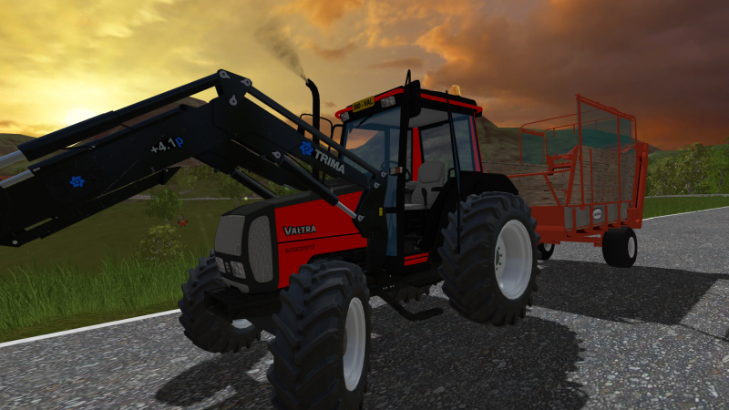 Valtra 900 autocontrol
I have converted this badboy properly. With DynamiclyLoadedWheels and dynamiclyloaded beacon (weird :P). It also got a lot of cool scripts added to it.
Avainsanat: Valtra FS15 Valtra900
