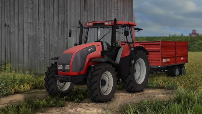 Viljan kuljetusta Valtra M130
Avainsanat: fs15