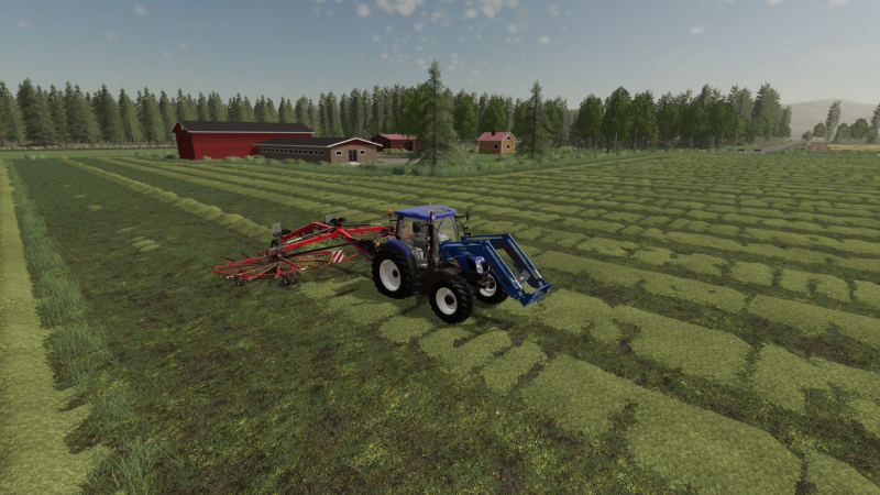 Nyyyyykkäri!
New Holland T6050 karhotus töissä
